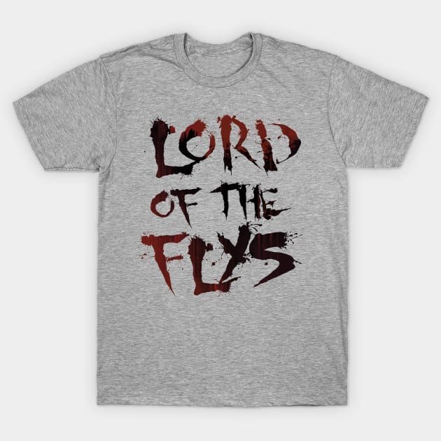 Lord Of The Flys Title T-Shirt by Ab The Audicrat Music